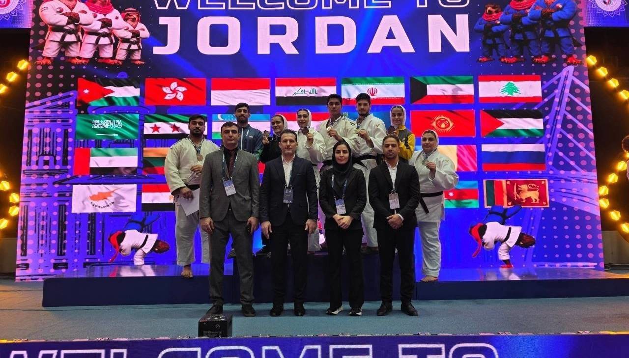 تیم ملی جودو ایران قهرمان کاپ آسیا شد